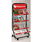 Single Sided Magazine Display Single Sided Magazine Display